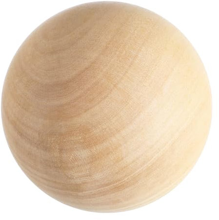 Runde Holzkugel 9cm für Selbstgemacht und Heimdekoration
