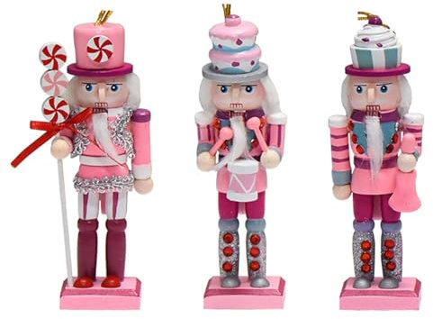 Azxcvbnm Bunte Soldaten-Puppen-Dekoration, Soldat, Holzsoldat, Weihnachten, Walnüsse, Soldat, Winter-Tischdekoration