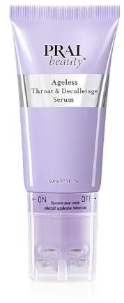 PRAI Ageless Throat & Decolletage Serum 60ml with Rollerball Applicator