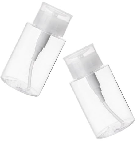 Didiseaon 2 Stück Nachfüllbare Reiseflaschen 300 Ml Petg Flüssigkeitsspender Kosmetikspender Auslaufsicher Kompakt für Reisen und Bad