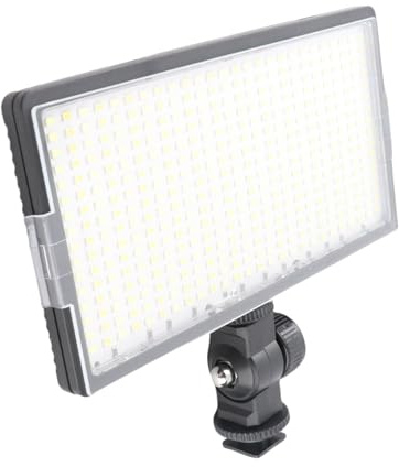 Yctze Lumière de Remplissage à écran Plat LED 30W, 416 Pièces, pour la Photographie, Panneau d'éclairage de Studio Compact pour Le Streaming en Direct et la Production Vidéo