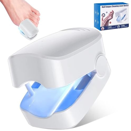 Appareil Anti Mycose Ongle Pieds, Dispositif de Laser pour Mycose Ongles Des Des, Laser Treatment mycose ongle, Mycose Ongles des Pieds Nettoyage et Réparation Ongles Effective pour Mycose