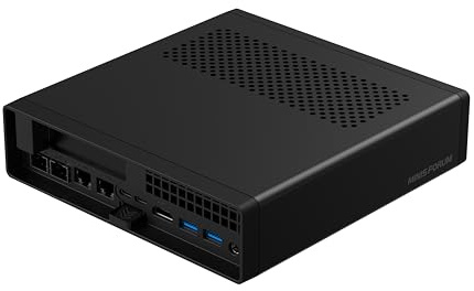 MINISFORUM AMD Ryzen 9 8945HX MS-A2 Mini PC (16C/32T, up to 5.4GHz), 32GB DDR5 1TB SSD, PCIe×16, HDMI/2x USB-C (8K@60Hz), 2x SFP+ 10G, 2x 2.5G LAN, 3x SSD M.2 (2280/22110/U.2)