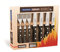 Tramontina Gaucho Steakbesteck-Set 8-teilig braun, 29899-297 Steakbesteck-Set 8-teilig braun, mit 4 Steakmessern und 4 Steakgabeln