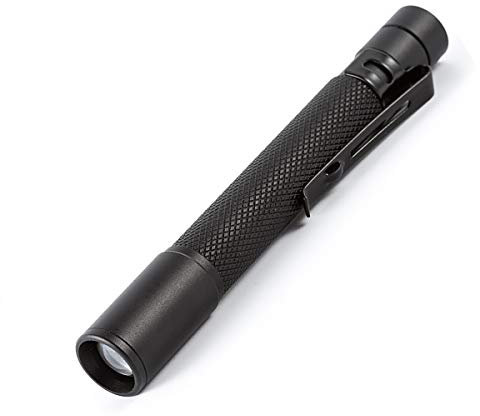 POCKETMAN Lampe de poche pour stylo portable PenLight avec clip 3 modes d'éclairage Petit mini stylo étanche (1 pack)