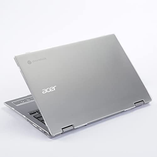 mCover Hard Shell Case Compatible ONLY with 13.3 Acer Chromebook Enterprise Spin 513 CP513-1H / CP513-1HL / R841T Series Convertible Laptop (Clear)