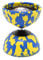 Mister Babache - Arlekin Diabolo, Medium, Gelb/Blau, Nr. 0725