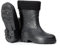 CLIMBR Ultraleichte gefütterte Gummistiefel Herren EVA Thermo 40-49 warme Kurzschaft Winter Arbeitsstiefel mit Futter (Schwarz, 46)