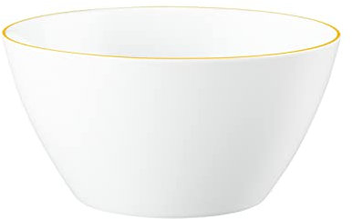 DKG utils - Müslischale 15 cm - Lido V3 senfgelb 10864 - exklusiv produziert von Seltmann Weiden