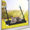 REAQUE Katzen Fensterliege | Fensterliege für Katzen | Fenster Katzenhängematte 60 * 35cm für Katzen bis 22 kg | Katzen Hängematte Fenster mit starkem Saugnapf, Fensterplätze für Katzen