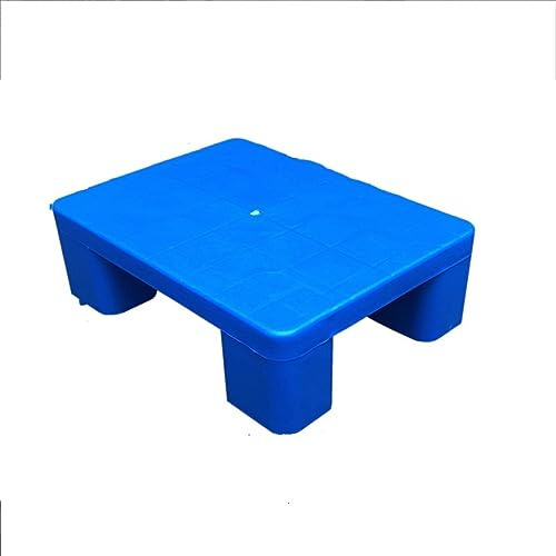 HJLKDYM Palettes En Plastique, Palettes Légères, Rayonnages De Stockage En Polyéthylène Entrepôt Supermarché Restaurant,Facile À Empiler(60x50x13cm)