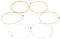 TX620 Lot de 6 cordes pour guitare folk acoustique (.010-.047) Bronze phosphoreux Tension extra légère