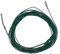 Milageto Lenza da Pesca a Mosca Lenza Tenkara affondante 2,7 m Attrezzatura da Pesca da Lancio PE Pesca in Torrente Lenza Intrecciata arrotolata Lenza da Mosca, Verde Scuro