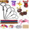 JSUEU Kastanienbohrer Set,275 Holzbastelsets Basteln Kastanienbohrer für Kinder,Herbstbasteln Kinder Set 1,5-5 mm Handbohrer Kinder Kastanien DIY Holzbastelsets Herbstdekoration Geschenke