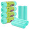 LOPYXBR Pack of 120 Bin Liners, 50 Litres, 60 x 80 cm, Large Kitchen Thick Plastic Rubbish Bags, Blue Trash Bags, Rubbish Bags, Tear-Resistant and Waterproof