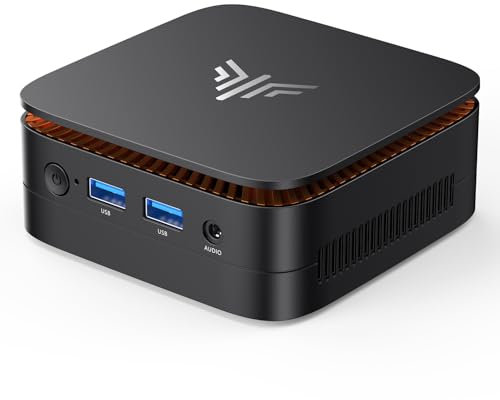 KAMRUI Mini PC, 16GB DDR4 RAM 512GB M.2 SSD, Mini Computer Intel Twin Lake N150 (Upgraded N100, 4 Cores, up to 3.6GHz), Desktop Computer Dual 4K, Ethernet, WiFi, Bluetooth for Business, Office, Home