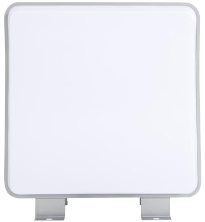 RjcdOPL - Panel publicitario luminoso LED, caja de luz LED cuadrada doble cara, 60 cm, IP65, aleación de aluminio y acrílico, para restaurantes, tiendas y peluquerías