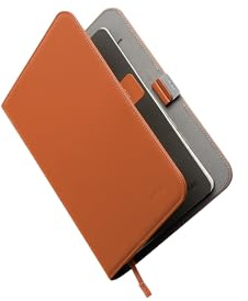 orbitkey Compendium A5 - Terracotta | Fits A5 Notebooks | Pen Holder & Card Slots | Premium Vegan Leather | Professional Organiser
