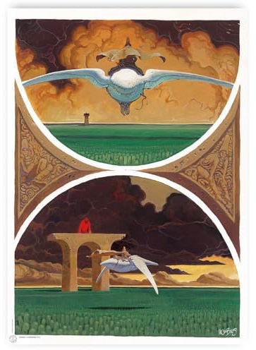 Moebius Arzak Sammelposter – Le Portique (50 x 70 cm)