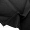 TOLKO 50cm schwarzer Baumwollstoff Meterware uni | Popeline Stoff aus ÖkoTex Baumwolle | Kleiderstoff Dekostoff Vorhangstoff Bezugsstoff Patchwork Stoffe zum Nähen (Schwarz)