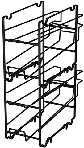 Petyoung Dual Layer Rolling Can Dispenser, Beverage Cans Organiser Drink Can Rack, Kitchen Cupboard Pantry Countertop Soda Pop Cans Storage Pantry Organisation