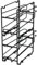 Petyoung Dual Layer Rolling Can Dispenser, Beverage Cans Organiser Drink Can Rack, Kitchen Cupboard Pantry Countertop Soda Pop Cans Storage Pantry Organisation