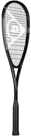 Dunlop Squash Racket Infinity – Amazon Exclusive – Premium Graphite Frame – 145 g – Squash Racket for Beginners & Entry-Level Players, Black, Grey | Premium Graphite Frame | Lightweight 145 g | Easy Handling | Built for Beginners & New Players