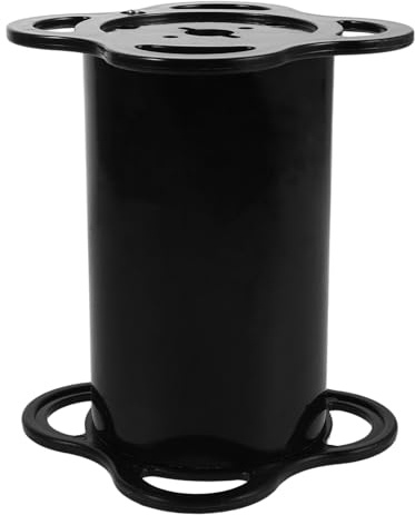Amosfun Automatic Cup Sealer Film Roller Sleeve 16mm Hole Black Plastic Reel for Milk Tea Sealing Machine Accessories, Bubble Tea Packaging Film Holder for Drink Cup Sealers