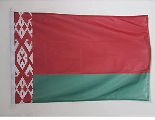 AZ FLAG - Flagge Weißrussland - 90x60 cm - Weißrussische Fahne 60 x 90 Cm Aussenverwendung - Flaggen