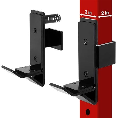 Yes4All UHFC J-Haken, 2x2 J-Haken Power Rack, 5 cm x 5 cm