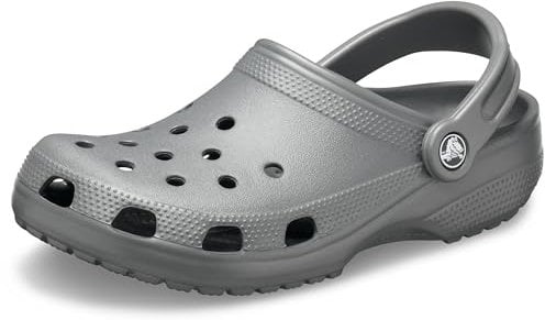 Crocs Unisex Classic Clogs (Best Sellers) Clogs, Slate Grey, 34/35 EU