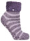 HEAT HOLDERS - 1 Paar Bettsocken Damen Stoppersocken abs antirutsch kuschelsocken socken in 8 farbig 37-42 eur (Heather (Auckland))