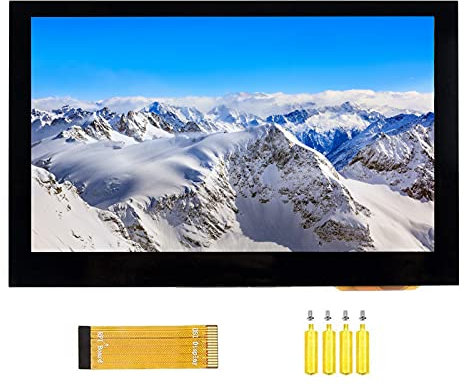 Waveshare 4.3 inch DSI LCD Display for Raspberry Pi 4B/3B+/3A+/3B/2B/B+/A+ 800×480 Touchscreen Display IPS Capacitive Touch Screen Monitor MIPI DSI Interface
