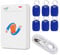 Gaocinys Lector RFID, Grabador ID/IC duplicador, copiadora, decodificador de Tarjetas cifradas, 125 KHz / 13.56 MHz, Compatible con NFC teléfono/Pulsera