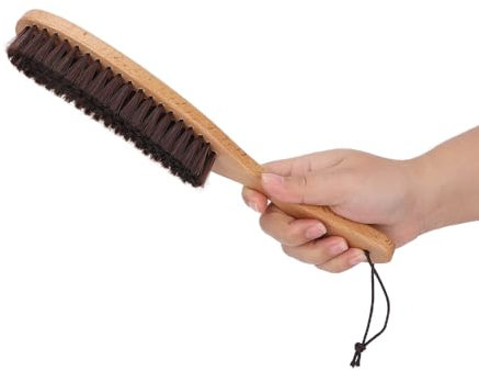 Kleiderbürste, antistatische weiche Kleiderbürste Kamm Holzgriff Pullover Fussel Haarentfernung für die meisten Anzüge