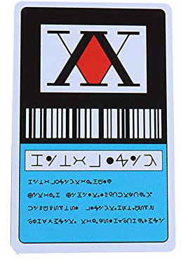 FOUTP 1 Pièce Anime Hunter X Hunter Carte Licence Jouets Japon Anime GING Freecss Killua Zoldyck Kurapika Badge Bus Banque Carte de crédit Autocollants