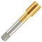 Aceteel Gewindeschneider, metrisch, M24 x 1,25 HSS Ti-Beschichtet, gerades Nutgewindegewindegewindegewinde; M24 x 1,25 mm; Titanbeschichtetes Gewinde; Maschinengewinde; Rechtshänder