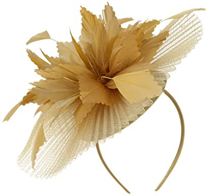 ifundom Hut Aus Federnetz Tea-Party-Frauen-Stirnband Top-hüte Für Frauen Hut Frauen Hochzeitshüte Derby-Kopfbedeckung 1920er Tops-Hut-Stirnband Gittergewebe Charme Damen Blumenkopfschmuck