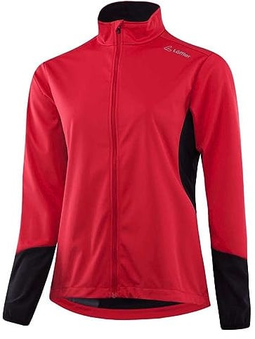 Löffler Beta WS Light Fahrradjacke Damen rot