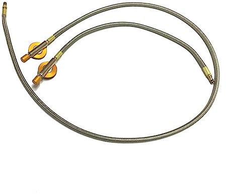 CAXUSD Gasherd- -Leitung 30 cm Universal-Schlauch Pipette versiegelte Verbindung für Outdoor-Aktivitäten