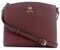 Nine West Siera Umhängetasche mit drei Fächern, Merlot, Medium