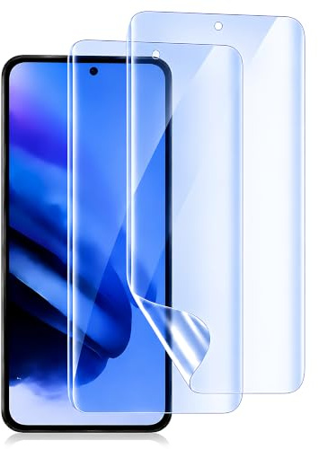 case & glass 2 Laminas DE HIDROGEL Protector DE Pantalla Anti LUZ Azul Compatible para REDMI Note 8