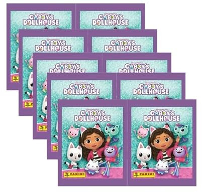 Panini Gabby's Dollhouse (2024) Sticker - 10x Stickertüten (Deutsche Version)