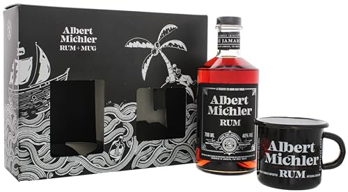 Albert Michler Jamaican Artisanal Dark Rum 40% Vol. 0,7 Liter im GP mit Tin CUP