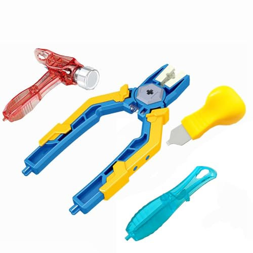 Separator Tools Compatible with Lego Blocks, Brick Remover for Building Block, Multi-Functional Remover Tools Including Hammer, Blocks Pliers, Brick Separator and Pry Knife