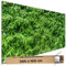 TRIOSK Sichtschutz Balkon Deko Plane Balkonblende Blickdicht mit Motiv Bambus Pflanzen Hecke für Garten Terrasse Gartenzaun Balkonverkleidung Blickschutz PVC groß 200x100 cm Grün