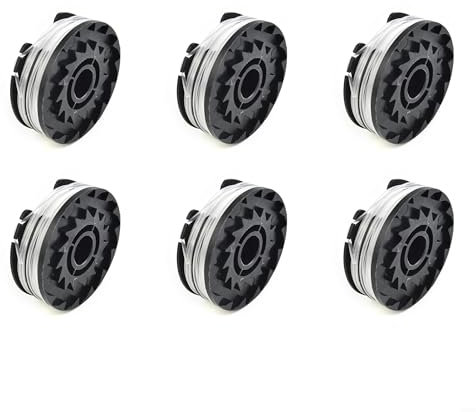 MeevrgR Ersatzspulen für Parkside Rasentrimmer – schnelle Installation, sichere Passform für PRT 550, für PRTA 20-Li C3, PRT 300 Modelle (6)