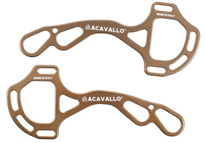 Acavallo Alupro Hackamore Bit, One Size, bronze