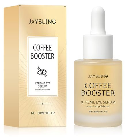 Koffein Augenserum Anti-Aging, Augenserum mit Koffein und Hyaluronsäure, Anti-Aging Augenpflegeserum, Augenserum Augenringe Entfernen, Augencreme gegen Falten und Augenringe