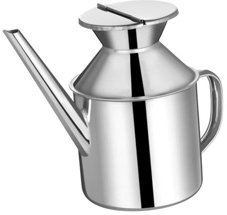 SOIMISS Olla De Aceite De Acero Inoxidable Aceitera Recipiente Para Aceite De Cocina Para Uso Diario